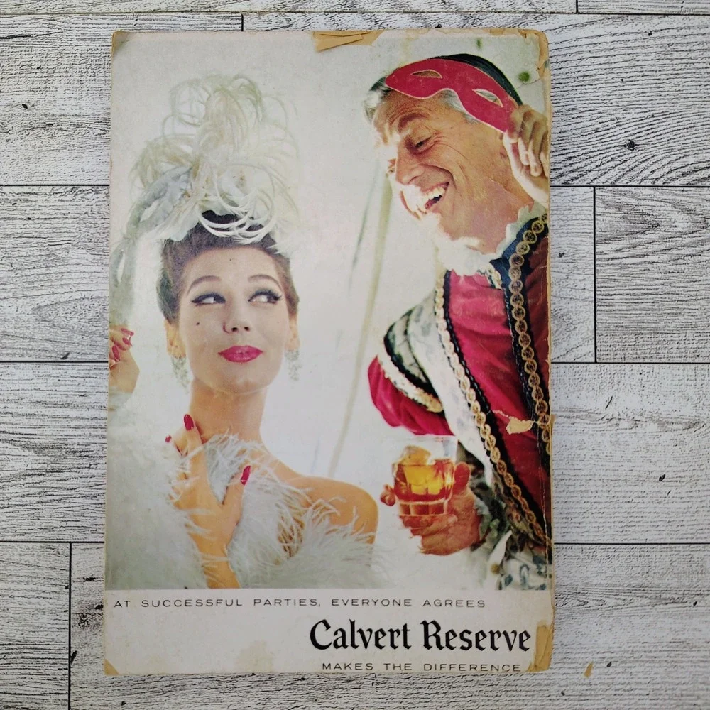 The Calvert Party Encyclopedia Home Entertaining Cookbook Booklet 1960 fun!‎